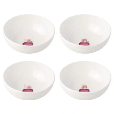 Afbeelding van Villeroy &amp; Boch With Love Mueslikom Happy Birthday, Set van 4