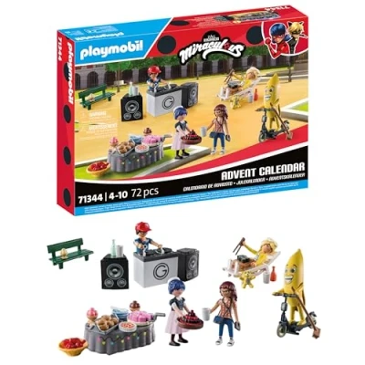 Afbeelding van PLAYMOBIL Christmas Adventskalender Miraculous: Picknick in Parijs 71344