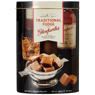 Afbeelding van Gardiner&#039;s of Scotland whisky Fudge Glenfarclas 250 g handgemaakt, zacht karamell snoep