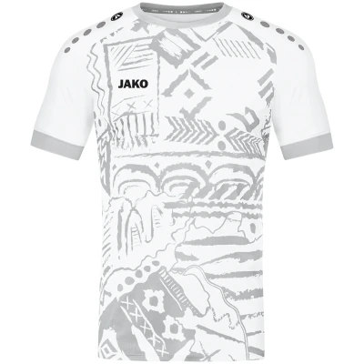 Afbeelding van JAKO Shirt Tropicana MC Navy/flame