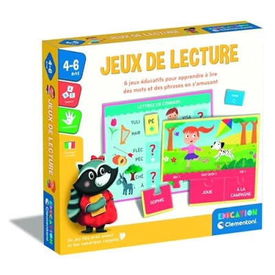 Afbeelding van Educatief Spel Clementoni Jeux de lecture (FR)