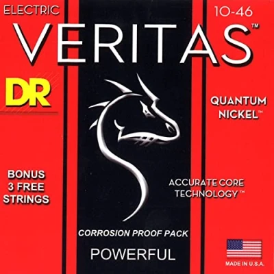 Image de DR VTE 10 VERITAS Jeu de cordes guitare électrique