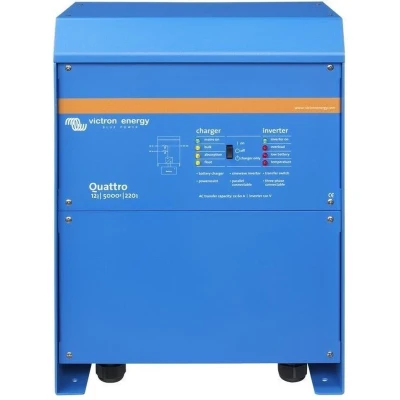 Afbeelding van Victron Energy Quattro 12/5000/220 100/100 120V VE.Bus Omvormer