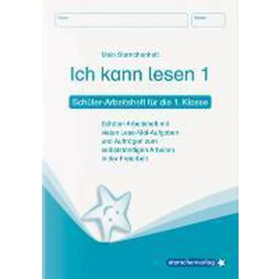 Afbeelding van Ich kann lesen 1. Schüler Arbeitsheft für die Klasse