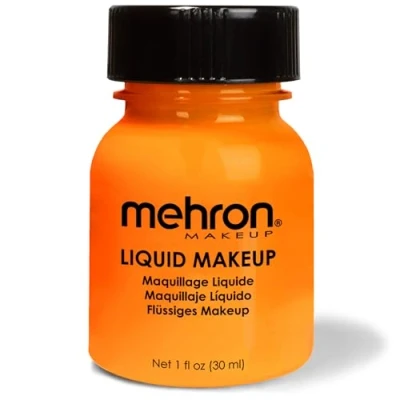 Afbeelding van Mehron Vloeibare Schmink op Waterbasis Oranje 30 ml
