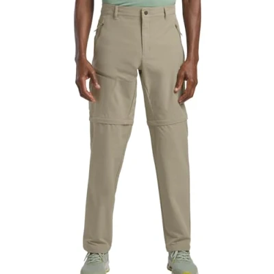 Afbeelding van Jack Wolfskin PICO Trail ZIP OFF Outdoorbroeken, Heren, Maat: 48, Stone