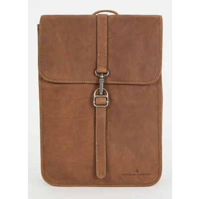 Afbeelding van Castelijn &amp; Beerens Carisma Laptoprugzak RFID 15,6&#039;&#039; + Tablet cognac backpack