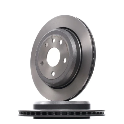 Afbeelding van BREMBO 09.N235.21 Remschijf 330 22 6 interne ventilatie Gecoat JEEP: GRAND CHEROKEE 4