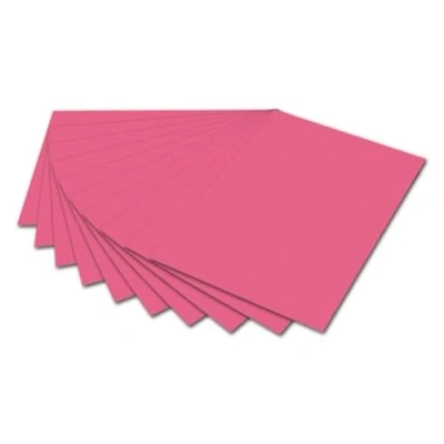 Afbeelding van Folia Papier Hobbypapier Fotokarton 50x70cm 300g Oudroze 10 stuks