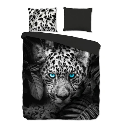 Afbeelding van Dekbedovertrek Blue Eyes Natuur &amp; Dieren 200x200 Cm Pure Dekbed Discounter.nl