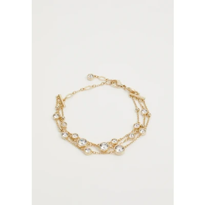 Afbeelding van Swarovski dames Imber armband met kristal M in de kleur Goud