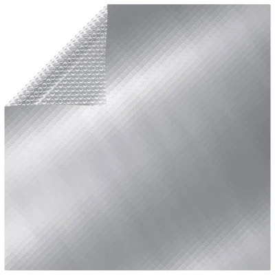 Afbeelding van Zwembadhoes rechthoekig 1000x600 cm PE zilverkleurig