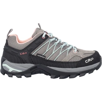 Afbeelding van CMP Rigel LOW Trekking SHOE WP Outdoorschoenen, Dames, Maat: 36, Deserto/jade Leer/ synthetisch