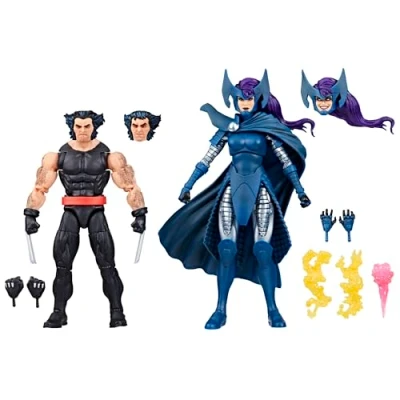 Afbeelding van Wolverine 50th Anniversary Marvel Legends Action Figure 2 Pack &amp; Psylocke 15 cm