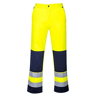 Afbeelding van PORTWEST TX71 Seville Hi Vis Broek Geel/marine maat S