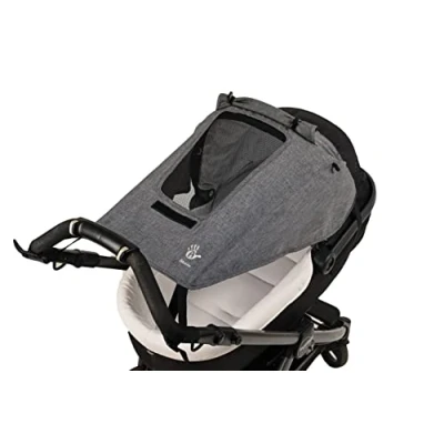 Afbeelding van Altabebe Universele UV zonnescherm Lifeline Deluxe voor kinderwagens Antraciet maat Onesize