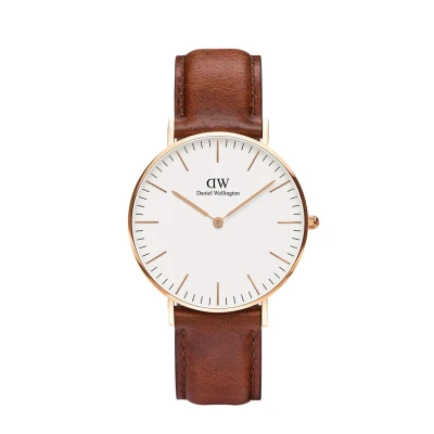 Afbeelding van Daniel Wellington Classic ST Mawes 36MM Horloge, Maat: 40, Eggshell white