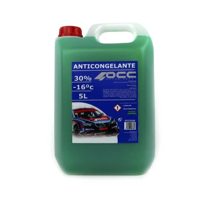 Afbeelding van Occ Motorsport OCC3540 Anti vries/koelvloeistof G11 groen 5L Concentraat Nitraat vrij, Zonder amine