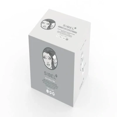 Afbeelding van Sibel Alufoil Pre Cut Embossed Silver 12cm x 100mtr 14MY