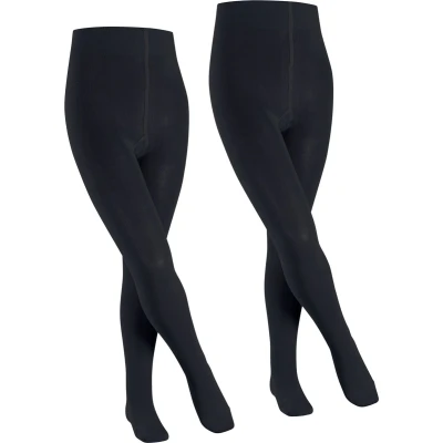 Afbeelding van Falke Family 2PACK Everyday Casual Panty voor kinderen, Maat: 80/92, Darkmarine