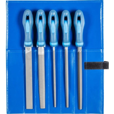 Afbeelding van PFERD 11800533 Werkplaatsvijlenset kap 3 in PVC roltas Lengte 200 mm 1 stuk(s)