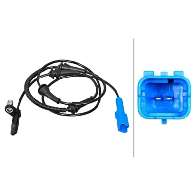 Afbeelding van HELLA 6PU 358 217 071 ABS Sensor Geluidsensor 2 1190 PEUGEOT: 407 Saloon, SW Box Body / Estate