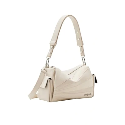 Afbeelding van Desigual Machina Habana Accessoires PU handtas voor dames, Wit, Eén maat