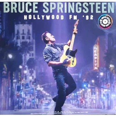 Afbeelding van Bruce Springsteen Hollywood FM &#039;92 (LP) (Coloured Vinyl)