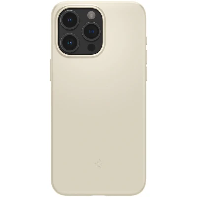 Afbeelding van Spigen Thin Fit hoesje voor iPhone 15 Pro Zand