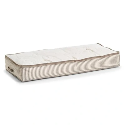 Afbeelding van Zeller opbergtas/beschermhoes beddengoed/kleding voor onder bed 104 x 46 15 cm