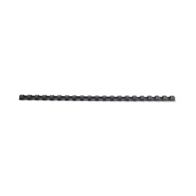 Afbeelding van Bindrug GBC 10mm 21rings A4 zwart 100stuks