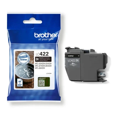 Image de Brother LC422 Noir original cartouche d&#039;encre pour MFC J5340DW J5340DWE J5345DW J5740DW J6540DW J6940DW