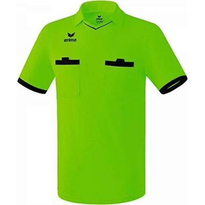 Afbeelding van Erima Saragossa scheidsrechtersshirt green gecko/zwart S / XL