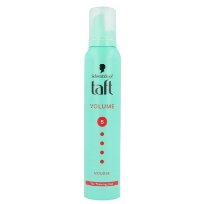 Afbeelding van 1+1 gratis: Taft True Volume Mousse Mega Strong 200 ml