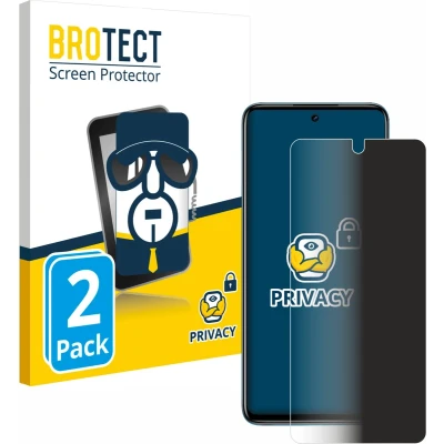 Afbeelding van BROTECT privacy screenprotector voor Motorola Moto G42 Folie Beschermfolie Blauwlichtfilter (2 Stuks)