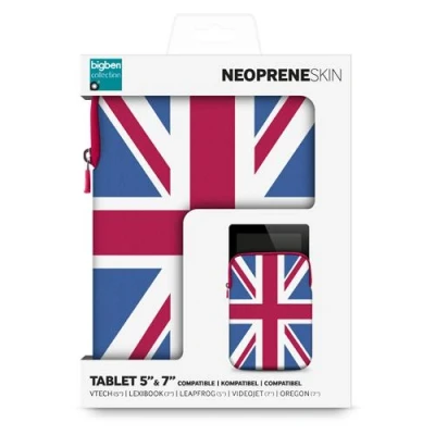 Image de Etui de protection drapeau UK souple pour tablette 7&#039;&#039;