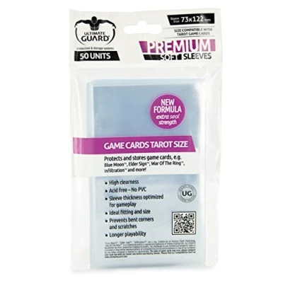 Image de Ultimate Guard 50 pochettes Premium Sleeves jeu de Tarot