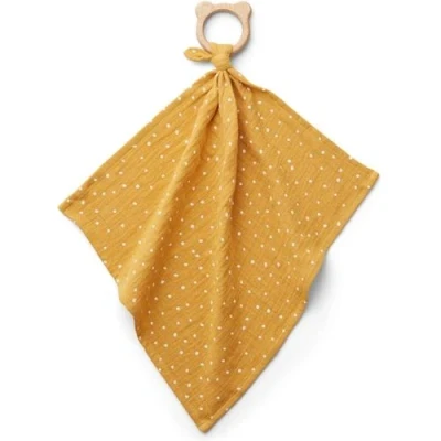 Afbeelding van Liewood knuffeldoek met bijtring stippen