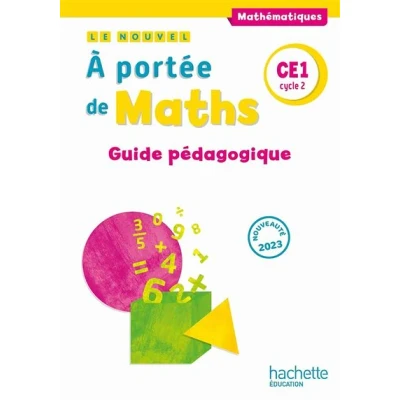 Image de Le nouvel A portée de maths CE1 Guide pédagogique