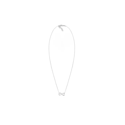 Afbeelding van Elli Infinity Ketting silvercoloured, Dames, Maat: 38, Silver coloured