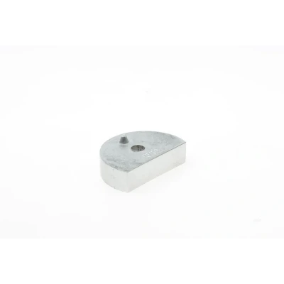 Afbeelding van Kws Onderlegplaat deurbuffer aluminium geanodiseerd 15mm 1559 32