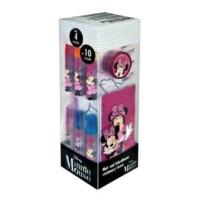 Afbeelding van Minnie Mouse Teken en schrijftoren 35 stuks 4043946301523