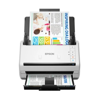 Image de Epson WorkForce DS 770II Scanner de documents Recto verso 215.9 x 6096 mm 600 dpi jusqu&#039;à 45 ppm (mono) / (couleur) Chargeur automatique (100 feuilles) 7000 pages par jour USB 3.0