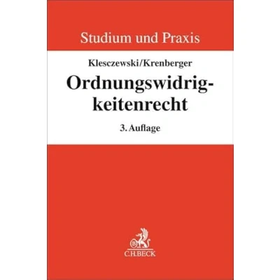 Afbeelding van Ordnungswidrigkeitenrecht