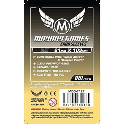 Afbeelding van 50 Mayday Games Card Sleeves 61 x 103mm (MDG7127)