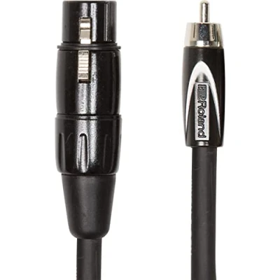 Afbeelding van Roland RCC 10 RCXF 3m XLF F RCA Black Series Interconnect Cable