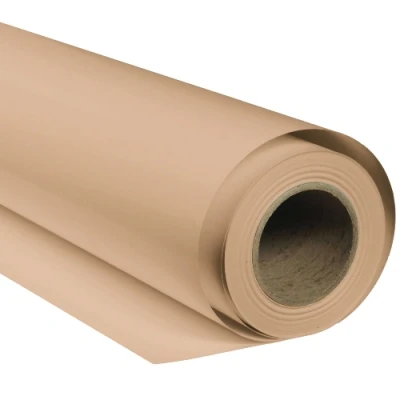 Afbeelding van Bresser Achtergrondpapier op Rol SBP29 1.36 x 11m Geschikt voor fotostudio Licht Beige