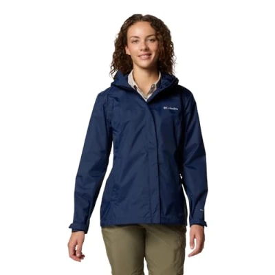 Afbeelding van Columbia ARCADIA Jacket Regenjas, Dames, Maat: Small, Collegiate navy