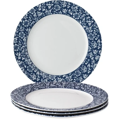 Afbeelding van Laura Ashley set van 4 Ontbijtborden 23 cm Sweet Allysum