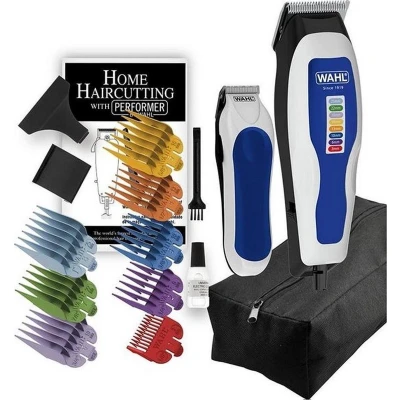 Afbeelding van Wahl Color Pro Combo Tondeuse En Trimmer Blauw/Wit